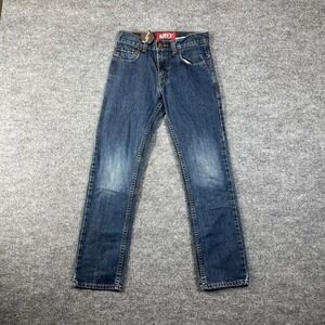 Levi's 511 Skinny Jeans Women's 12 Blue Denim Stretch Slim Fit Zip Fly - 27X27